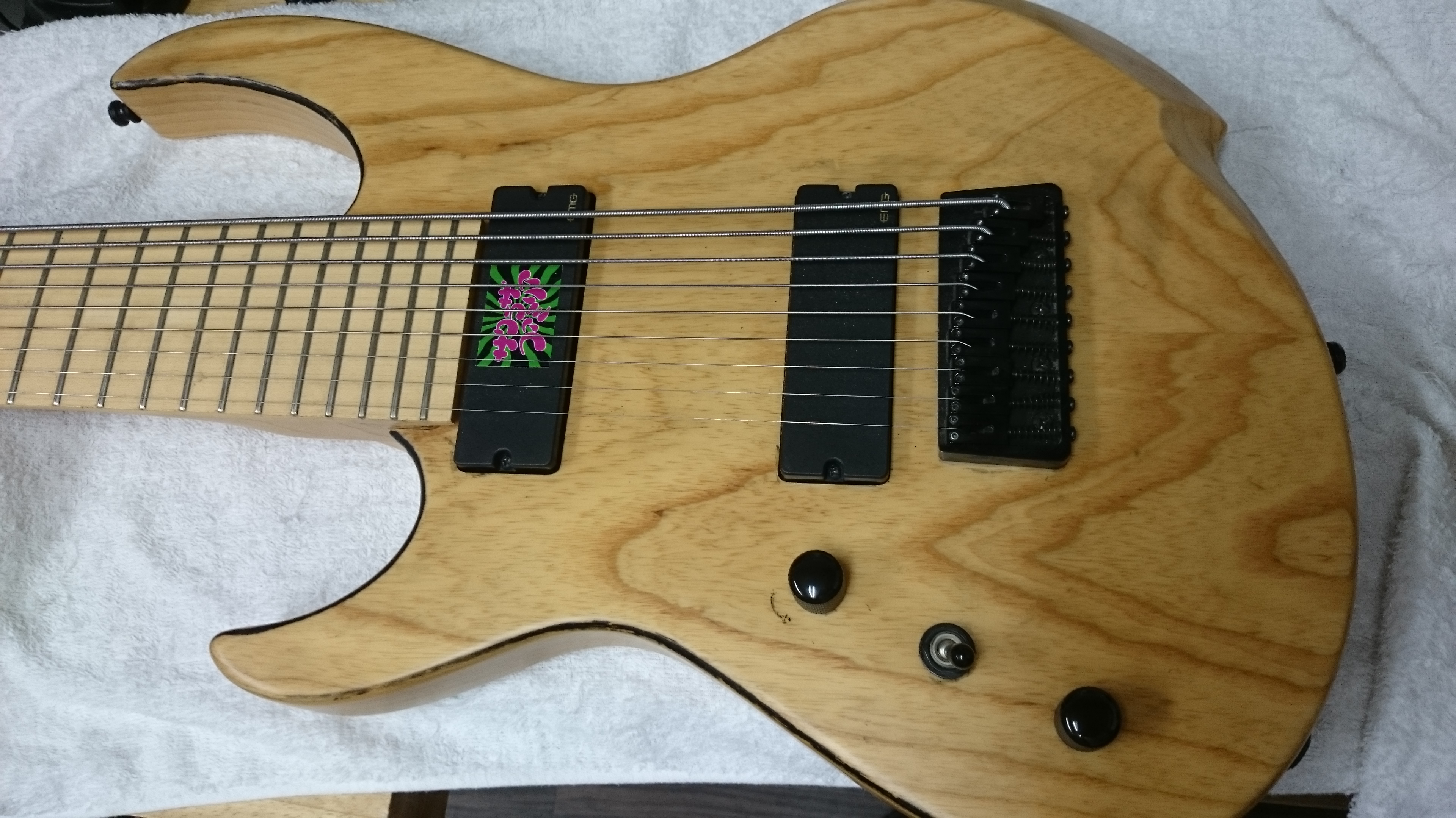 Agile 9弦ギター フレット交換 | ギターリペア工房DNS-Draw a New Sound-