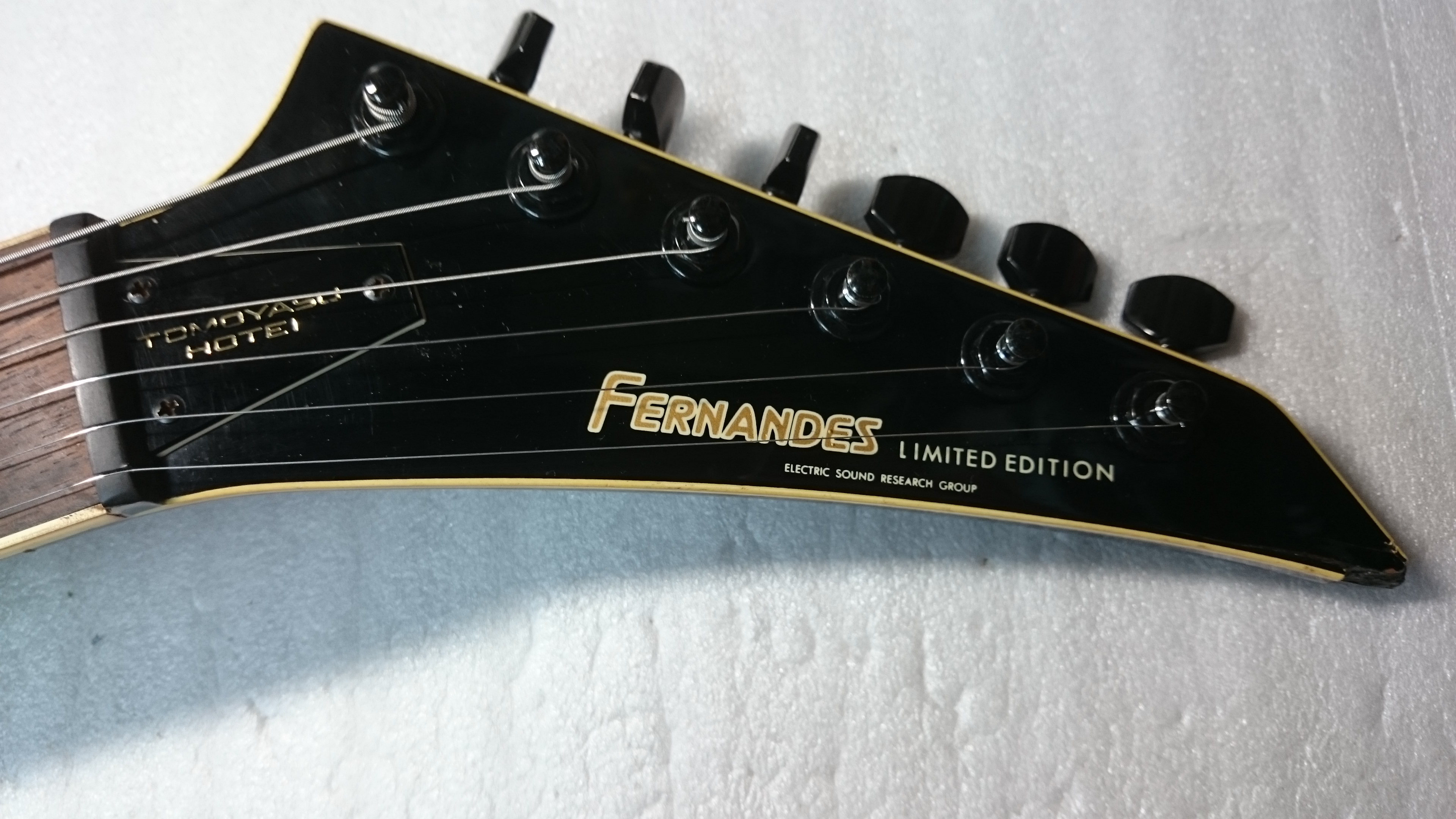FERNANDES TE-95 布袋寅泰モデル フレットすり合わせ＆ジャック交換 | ギターリペア工房DNS-Draw a New Sound-