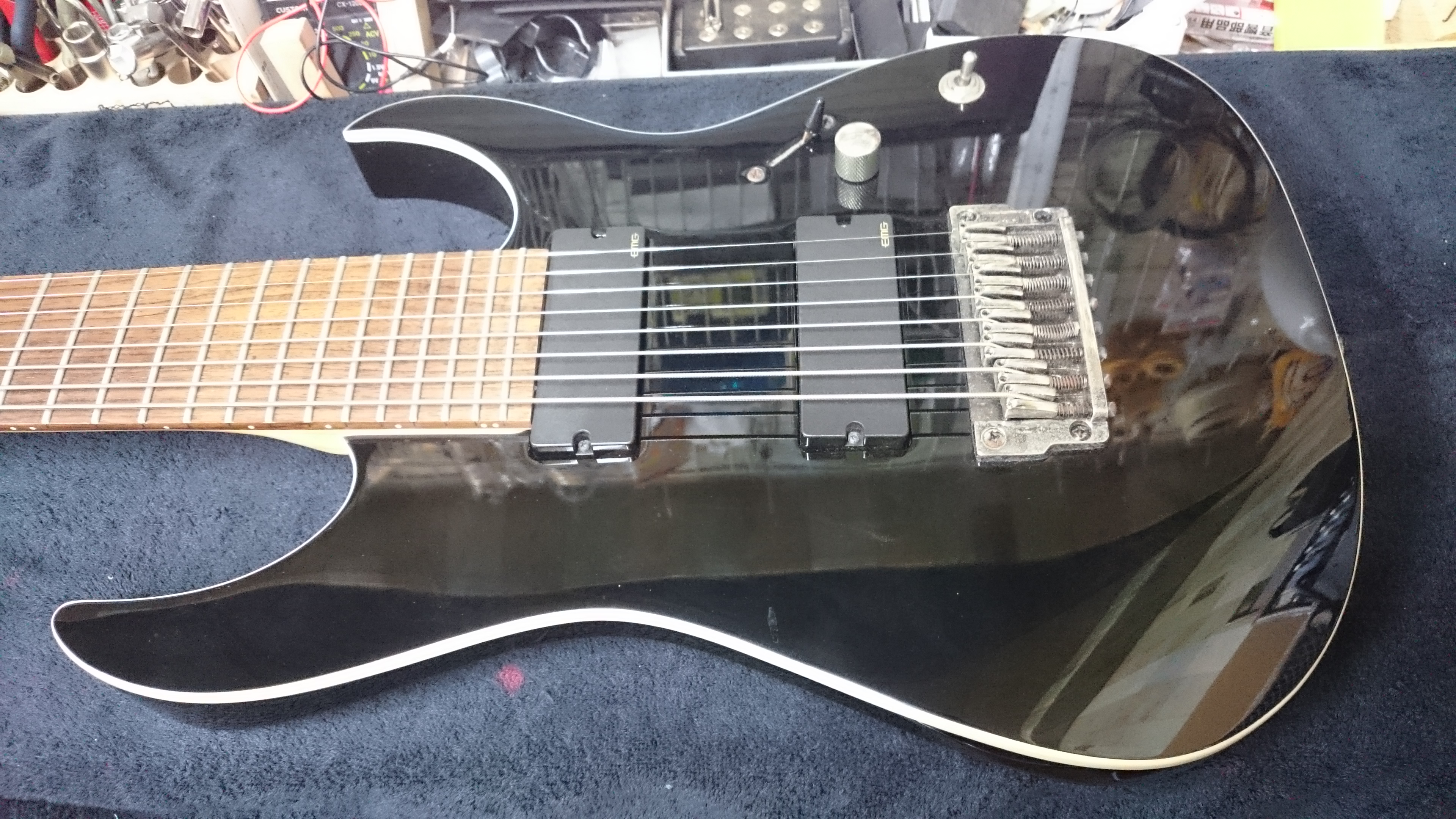 Ibanez RG 8弦 セットアップ | ギターリペア工房DNS-Draw a New Sound-